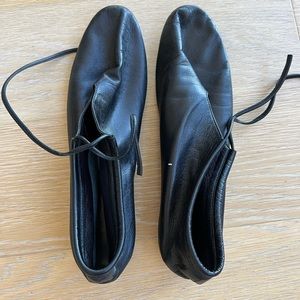 Martiniano Black  Ballet Flats - Size 37.5